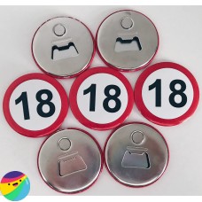 Magnet z odpiračem za steklenice za 18 let